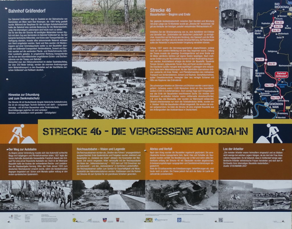 Tafel Bahnholf Gräfendorf